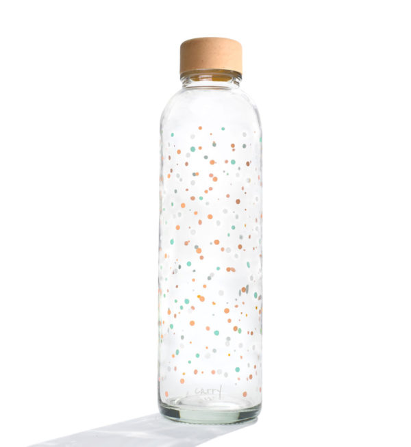 Glastrinkflasche Flying Circles 0,7 l