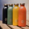 24 Bottles Clima Bottles Hammerschlag in verschiedenen Farben online kaufen bei das ökolädchen