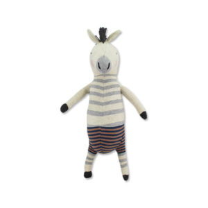 Kuscheltier Zebra Remy von Ava und Yves. Spielzeug für Kinder. Geschenk für die Geburt. Nachhaltig und Ökologisch, aus 100 & Biobaumwolle
