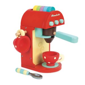 Kaffeemaschine aus Holz, Holzspielzeug von Le Toy Van für Kinder, online kaufen bei das ökolädchen