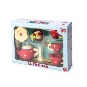 Le Toy Van Honeybaker Tee Set Kinderspielzeug, Holzspielzeug roter Arztkoffer