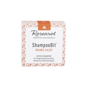 Festes Shampoo Orange-Salbei von Rosenrot