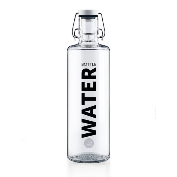 Glastrinkflasche Water bottle - 1,0 l