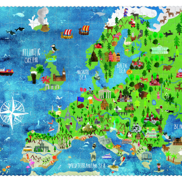 Puzzle Discover Europe – 200 Teile 6