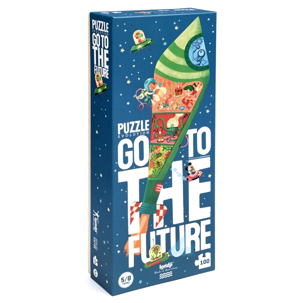 Puzzle Go to the Future – 100 Teile