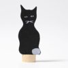 Steckfigur schwarze Katze von Grimm’s
