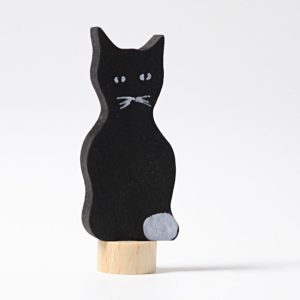 Steckfigur schwarze Katze von Grimm’s