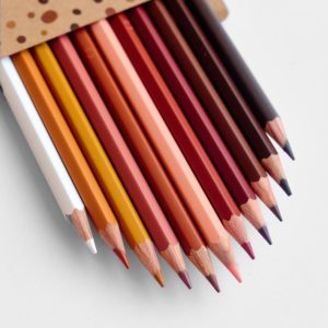 Buntstifte Hautfarben – 12 Farben