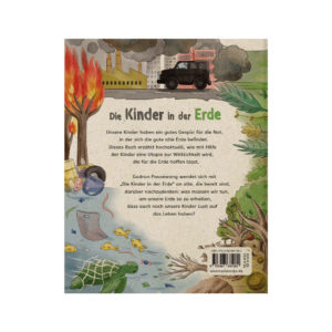 Kinderbuch – Die Kinder in der Erde – Rückseite