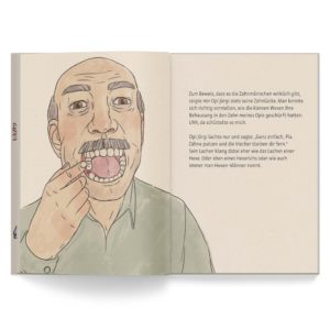 Kinderbuch – Die Geschiche vom Zahnmännchen – Leseprobe 1