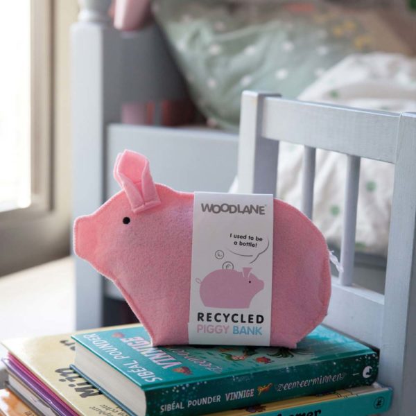 Sparschwein Piggy Bank rosa von Woodlane
