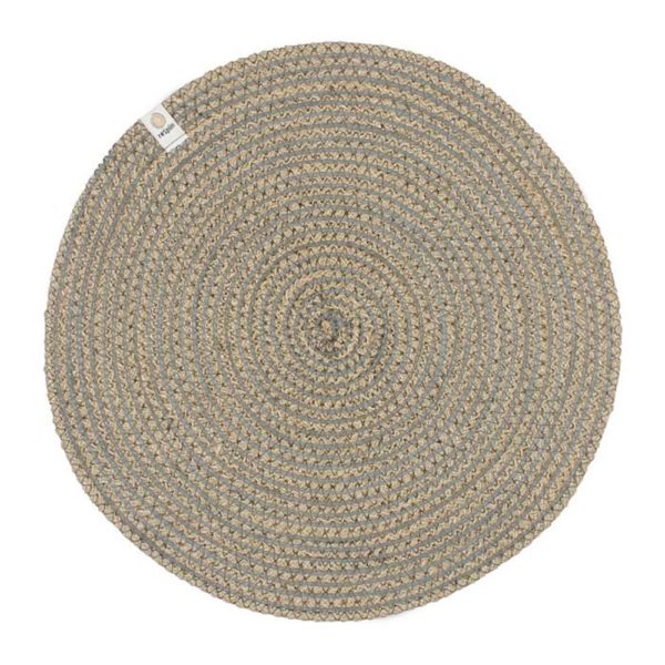 Tischset Spirale aus Jute natural/grey von ReSpiin