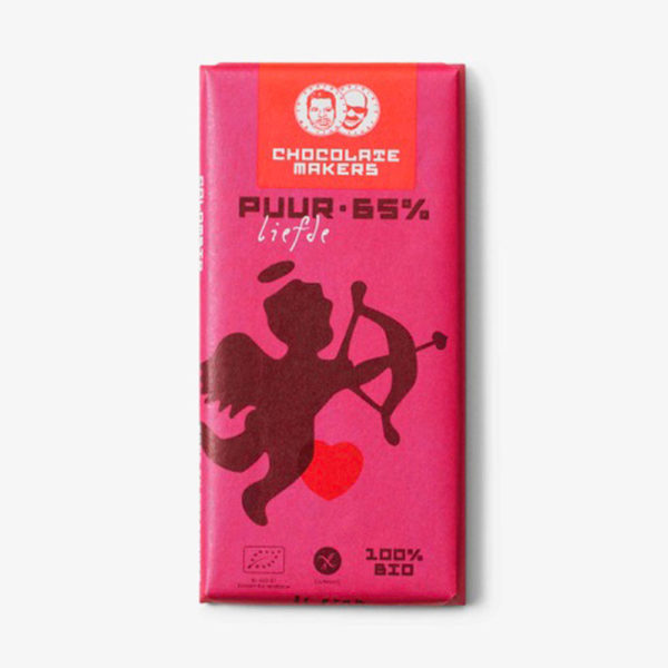 Bio-Schokolade Pure Liebe 65% von Chocolatemakers