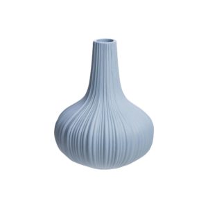 Vase Vintage bauchig blue von Tranquillo