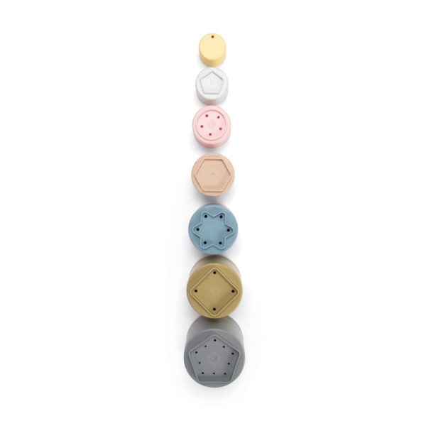 Spiel-Set Tiny Stapelbecher aus Bio-Kunststoff von Dantoy