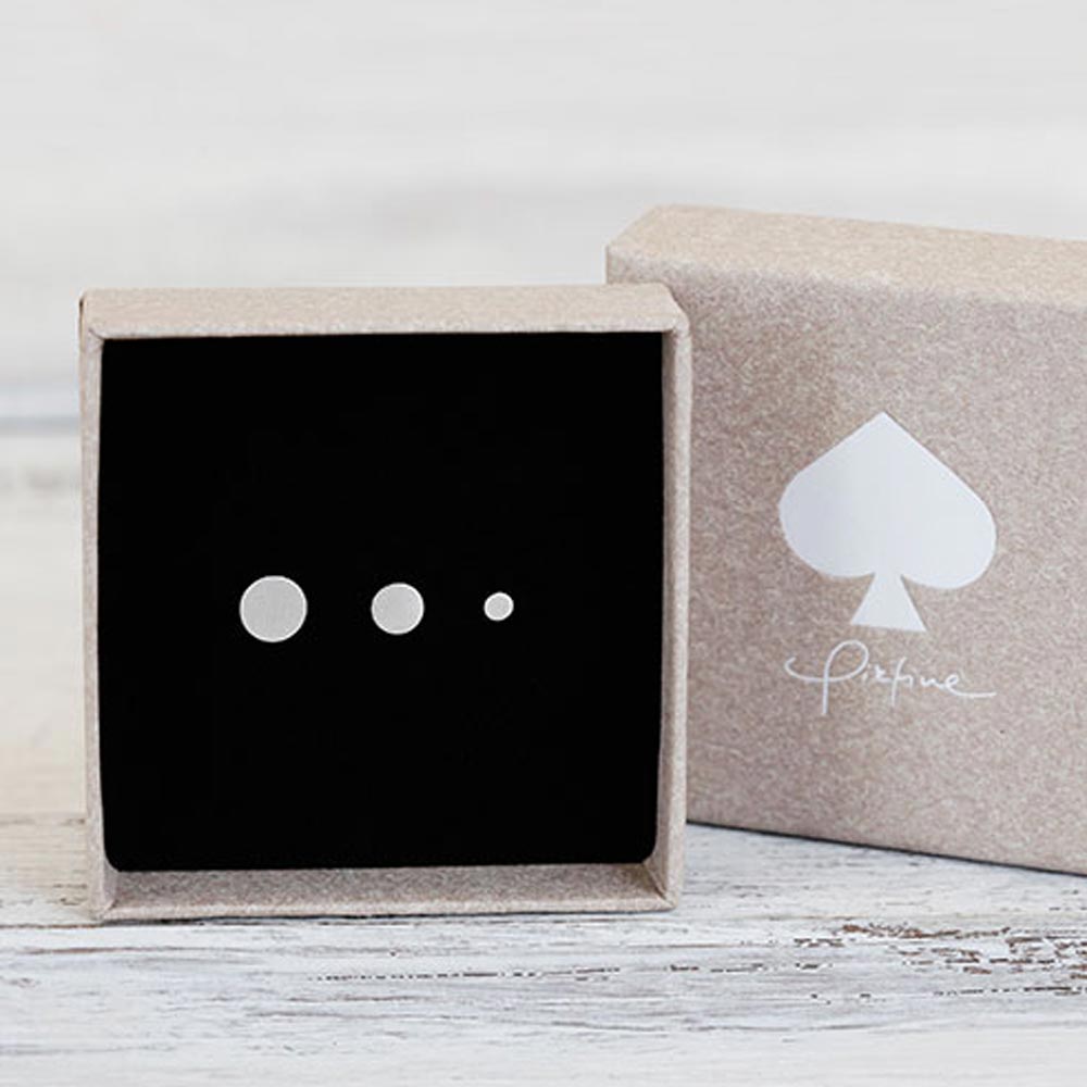 Ohrstecker Dot 925er Silber – xs 2 Ohrstecker Dot 925er Silber von Pikfine