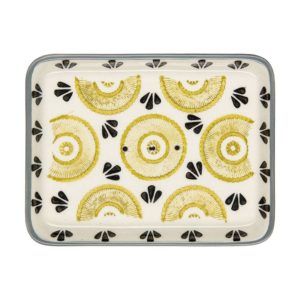 Seifenschale Tropical grau/grün/schwarz von Tranquillo