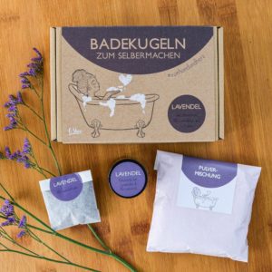 DIY-Set Badekugeln Lavendel von O’Shea
