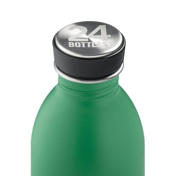 Urban Bottle Stone emerald green Trinkflasche aus Edelstahl