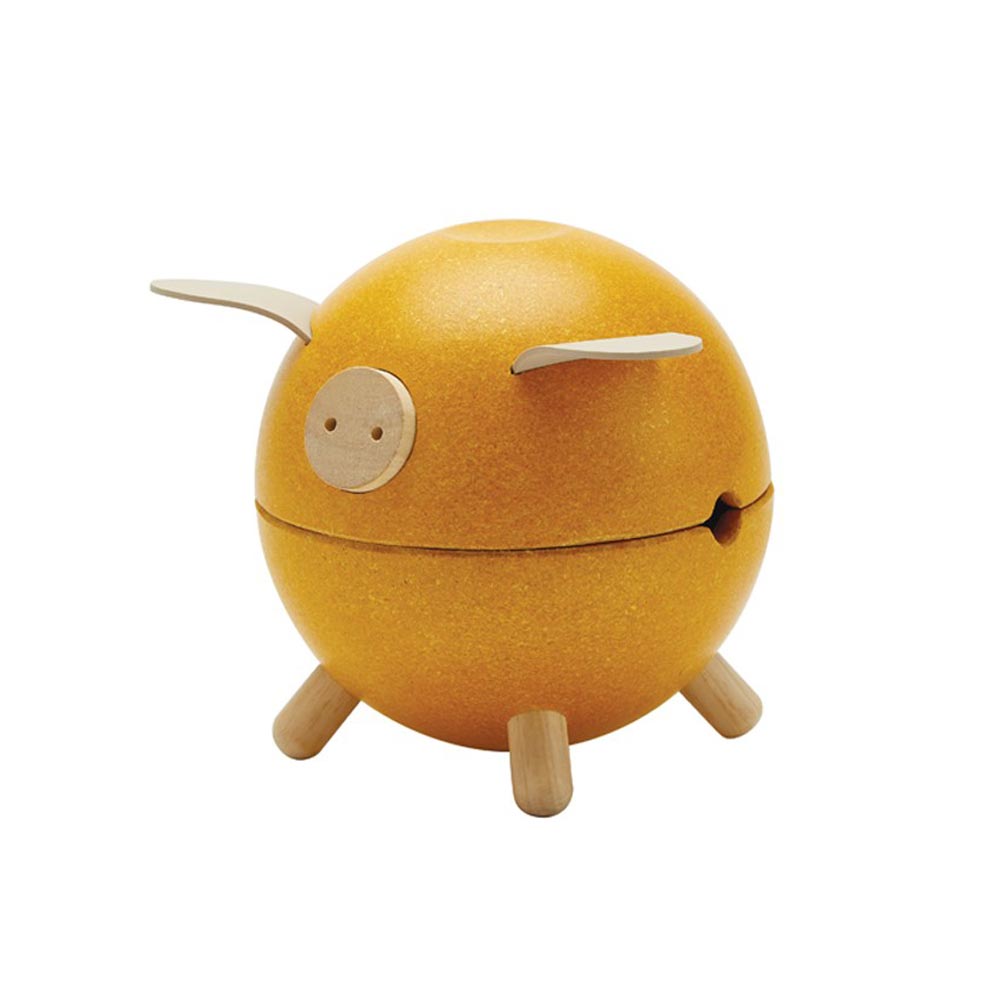 Sparschwein aus Kautschukholz von Plantoys