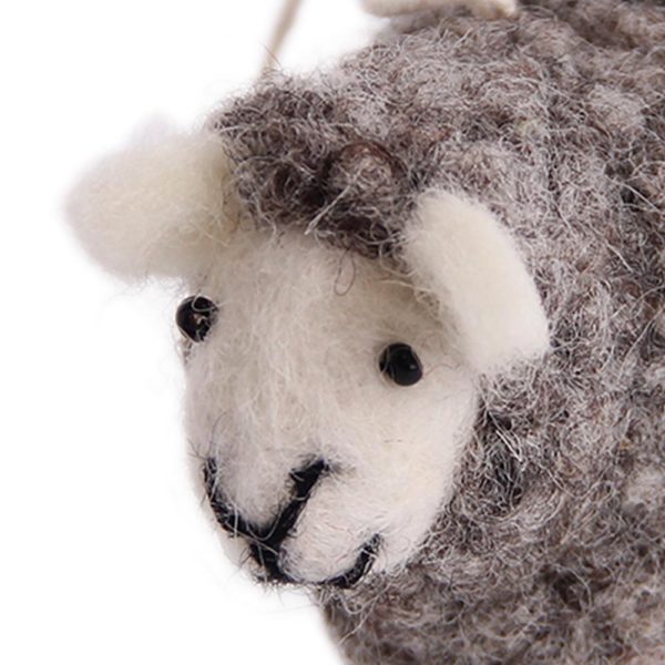 Schaf aus reinem Wollfilz von Én Gry & Sif