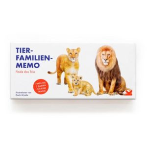 Memo-Spiel Tierfamilien vom Laurence King Verlag
