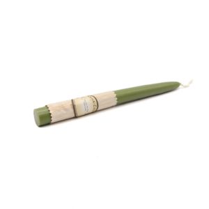 Maya-Stabkerzen aus Myrtenwachs grasgrün