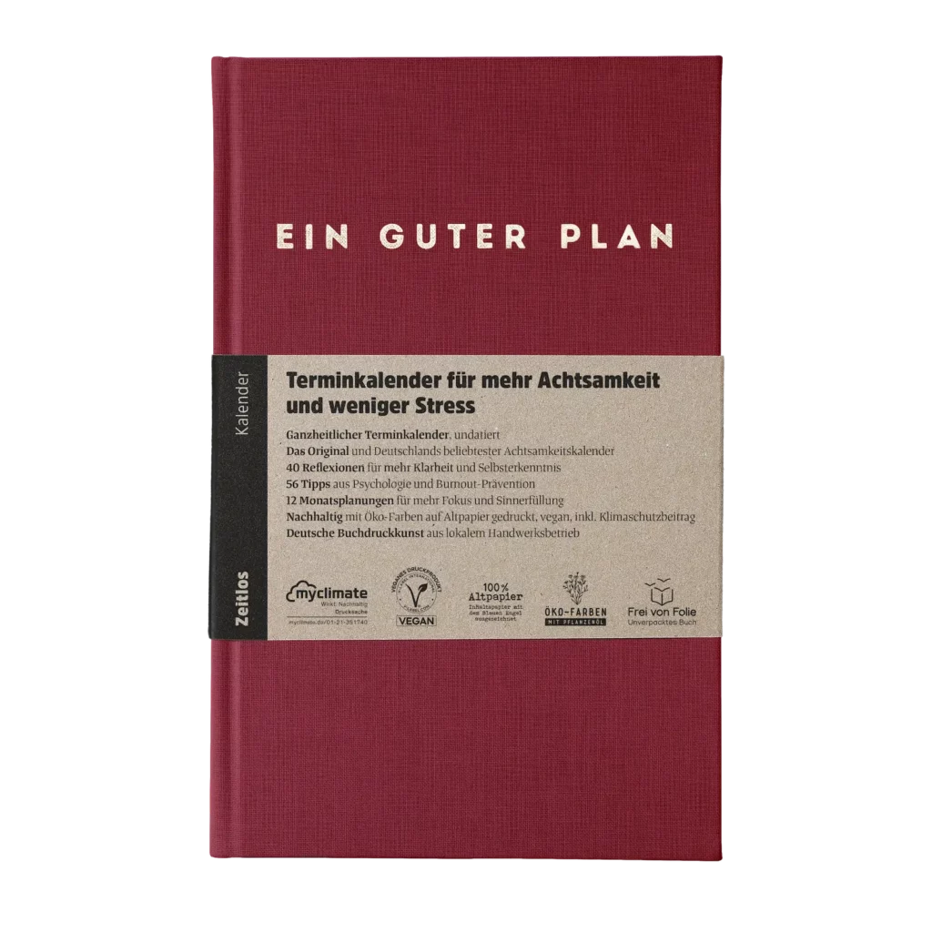 Ein guter Plan zeitlos Rubin - im ökolädchen