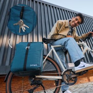 Fahrradtasche / Fahrradrucksack Reflective Flip V3 - arctic blau 4