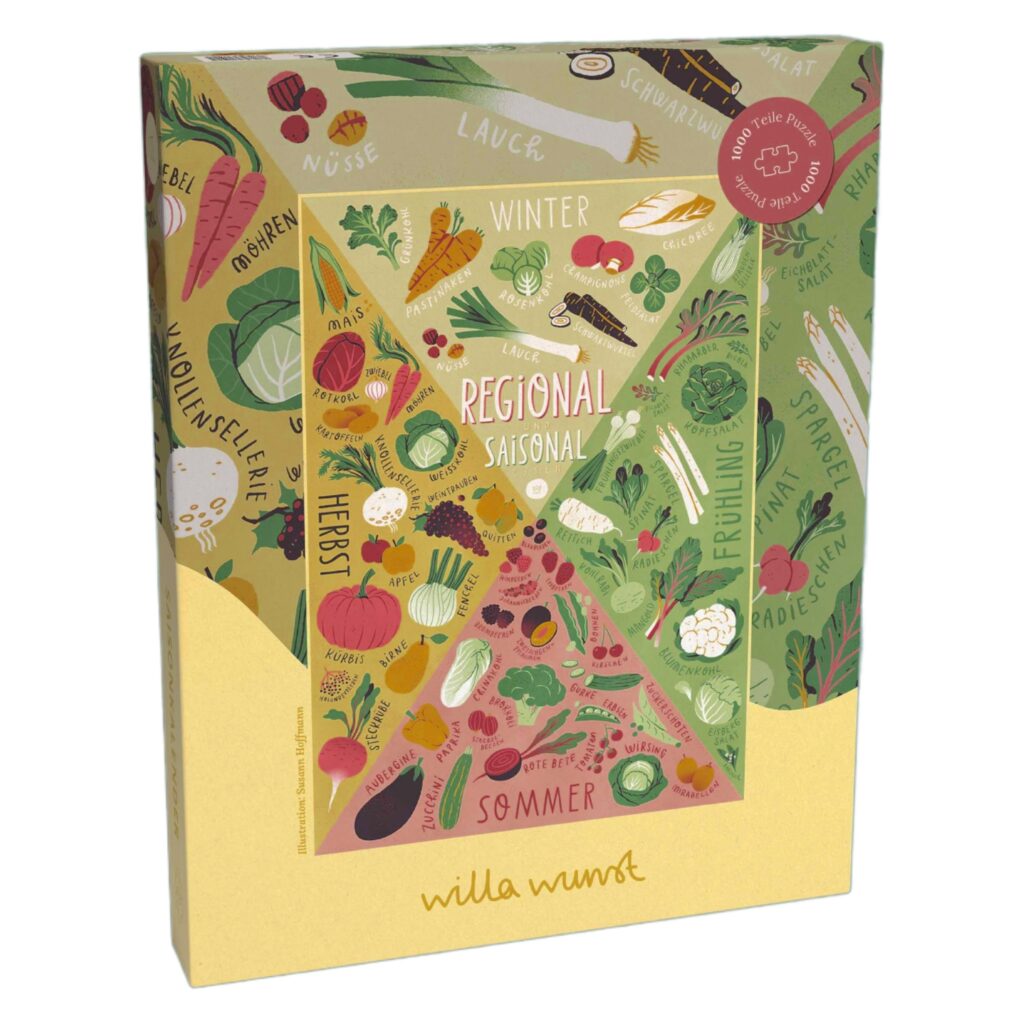 Puzzle SaisonKalender von Willa Wunst // im ökolädhen